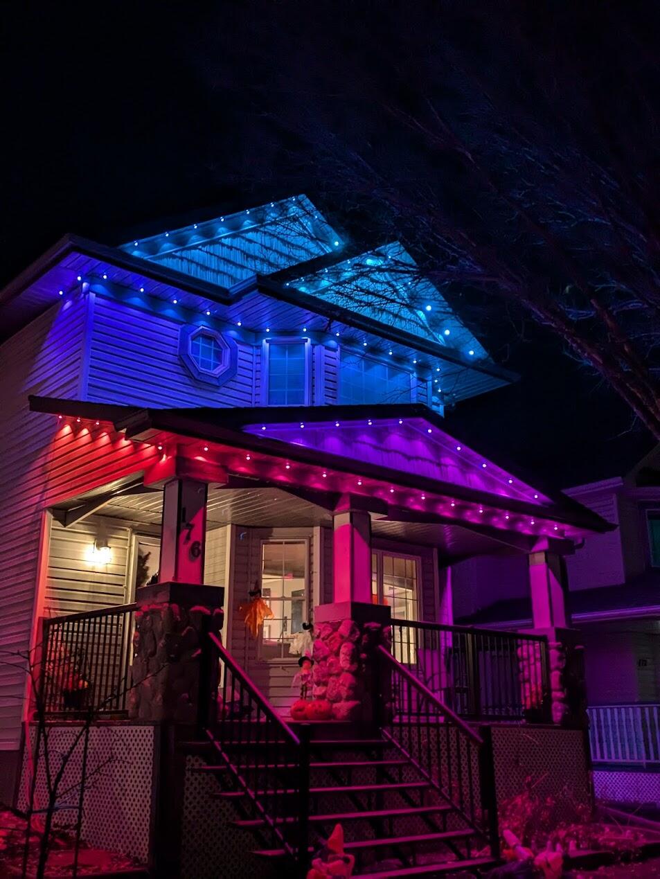 Govee permanent install with scenes